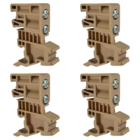 Kit Poste Final Bege | Borne Sek-2g2 10 Peças